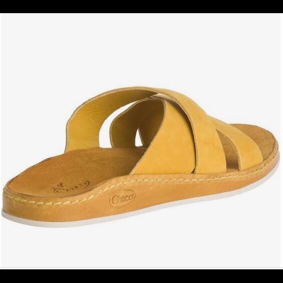 NEW Chaco Wayfarer Slides-Ochre-Size 8M. - Picture 5 of 7